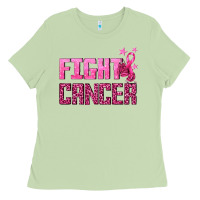 Matcha Fight Cancer Ladies Tee - texasbilliewilder