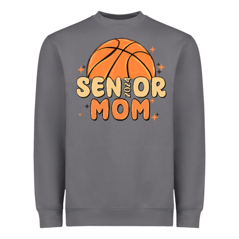 Senior Mom 2024 Heavyweight Sweatshirt by MaliasSmallBusiness | Teevron