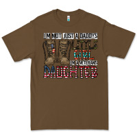 Cacao I'm Not Just A Daddy's Little Girl Premium Tee - CowhideDigitalArt