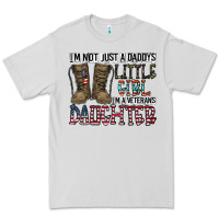 Dove Grey I'm Not Just A Daddy's Little Girl Premium Tee - CowhideDigitalArt
