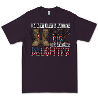 Plum I'm Not Just A Daddy's Little Girl Premium Tee - CowhideDigitalArt
