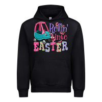Black Easter Day Rollin into Easter toddler car Urban Hoodie - OliviaCreatesArt
