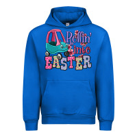 Cobalt Easter Day Rollin into Easter toddler car Urban Hoodie - OliviaCreatesArt