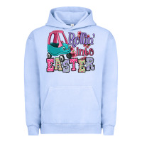 Pigment Grape Ice Easter Day Rollin into Easter toddler car Urban Hoodie - OliviaCreatesArt