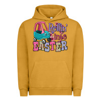 Pigment Peanut Butter Easter Day Rollin into Easter toddler car Urban Hoodie - OliviaCreatesArt