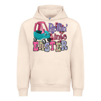 Sandshell Easter Day Rollin into Easter toddler car Urban Hoodie - OliviaCreatesArt