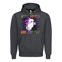 Smoke spook around and find out Zipper Hoodie - LillyAllenDesigns