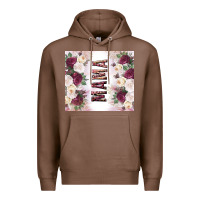 Chestnut mother’s day mama flowers tumbler tbs Premium Hoodie - TumblerDesignByShophia