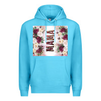 Ocean Blue mother’s day mama flowers tumbler tbs Premium Hoodie - TumblerDesignByShophia