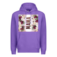 Purple mother’s day mama flowers tumbler tbs Premium Hoodie - TumblerDesignByShophia