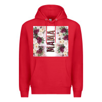 Red mother’s day mama flowers tumbler tbs Premium Hoodie - TumblerDesignByShophia