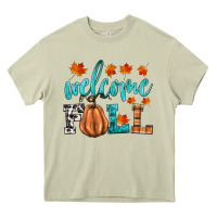 Mossy welcome fall Heavy Core Tee - HRA Design Shop