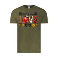 Vintage Olive mama's little love bug Vintage Tee - LillyAllenDesigns