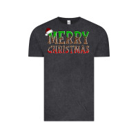 Vintage Black merry christmas Vintage Tee - AdoDesignShop