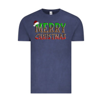 Vintage Denim merry christmas Vintage Tee - AdoDesignShop