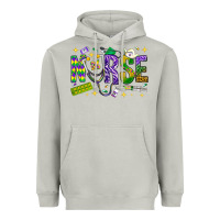Mardi Gras Nurse Heavyweight Hoodie | Teevron