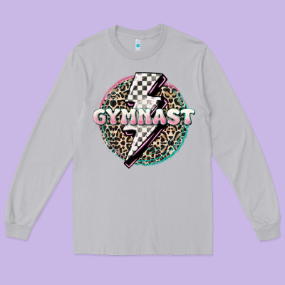 Gymnast Long Sleeve Tee Designed By Maliassmallbusiness