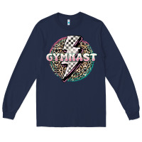 Navy gymnast Long Sleeve Tee - MaliasSmallBusiness