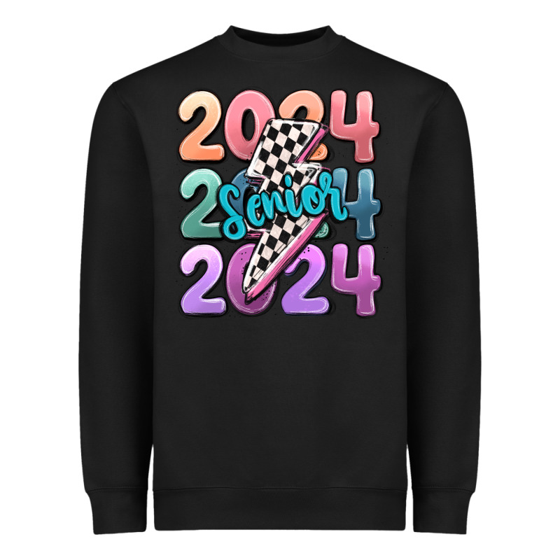 2024 Senior Heavyweight Sweatshirt by MaliasSmallBusiness | Teevron