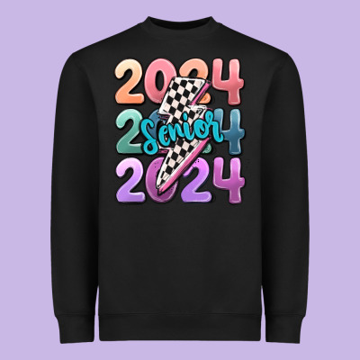 2024 Senior Heavyweight Sweatshirt Designed By Maliassmallbusiness