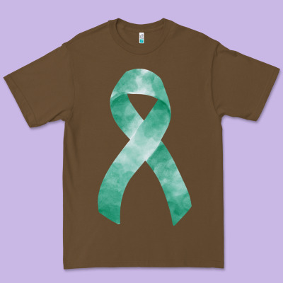 Liver Cancer Ribbon Fa Element Premium Tee Designed By Fadigitalartstudio