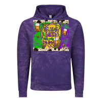 Cloud Purple beads & beer that's why i'm here Vintage Hoodie - Artiststas