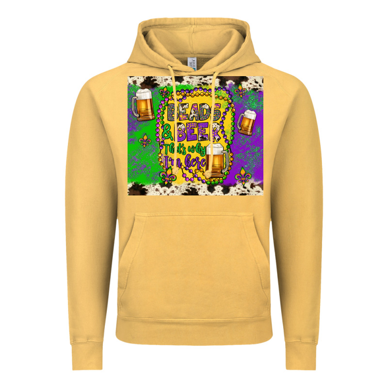 Beads & Beer That's Why I'm Here Vintage Hoodie by Artiststas | Teevron