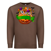 Chestnut Personalized Boy Halloween Candy Premium Sweatshirt - texasbilliewilder