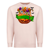 Pale Pink Personalized Boy Halloween Candy Premium Sweatshirt - texasbilliewilder