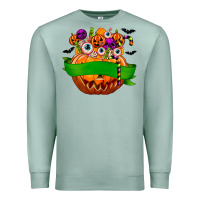 Seafoam Personalized Boy Halloween Candy Premium Sweatshirt - texasbilliewilder