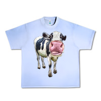Grape Ice Cute Holstein Urban Heavy Tee - LillyAllenDesigns