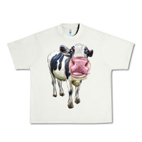Pistachio Cute Holstein Urban Heavy Tee - LillyAllenDesigns