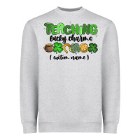 Heather Grey teaching lucky charms Heavyweight Sweatshirt - MaliasSmallBusiness