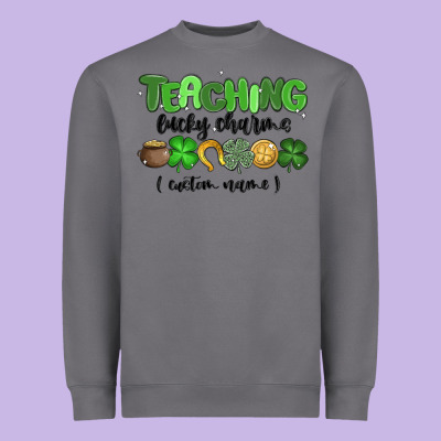 Teaching Lucky Charms Heavyweight Sweatshirt Designed By Maliassmallbusiness