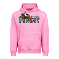 Fuchsia Pink western cowboy hat punchy Urban Hoodie - OliviaCreatesArt