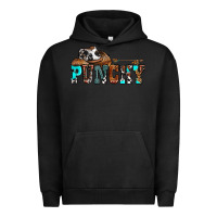 Pigment Black western cowboy hat punchy Urban Hoodie - OliviaCreatesArt