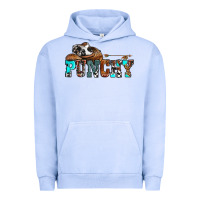 Pigment Grape Ice western cowboy hat punchy Urban Hoodie - OliviaCreatesArt