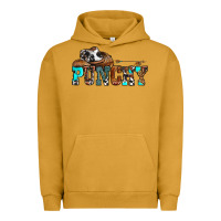 Pigment Peanut Butter western cowboy hat punchy Urban Hoodie - OliviaCreatesArt