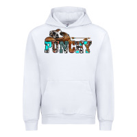 White western cowboy hat punchy Urban Hoodie - OliviaCreatesArt