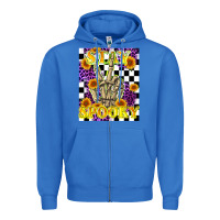 True Royal stay skeleton hand spooky Zipper Hoodie - LillyAllenDesigns