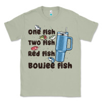 Matcha one fish two fish red fish boujee fish Classic Tee - MaliasSmallBusiness