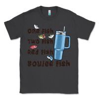 Smoke one fish two fish red fish boujee fish Classic Tee - MaliasSmallBusiness