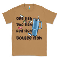Toasted Coconut one fish two fish red fish boujee fish Classic Tee - MaliasSmallBusiness