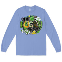 Colony Blue one lucky nurse Long Sleeve Tee - MaliasSmallBusiness