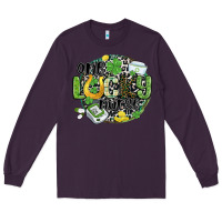Plum one lucky nurse Long Sleeve Tee - MaliasSmallBusiness