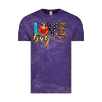 Cloud Purple love bug lady bug Vintage Tee - LillyAllenDesigns
