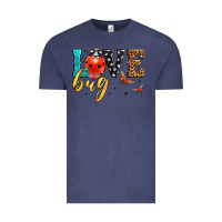 Vintage Denim love bug lady bug Vintage Tee - LillyAllenDesigns