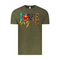 Vintage Olive love bug lady bug Vintage Tee - LillyAllenDesigns