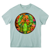 Arona lobster Heavy Core Tee - BarkalooDesign