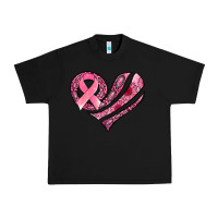 Black breast cancer awareness heart Urban Heavy Tee - Jasminsmagicworld